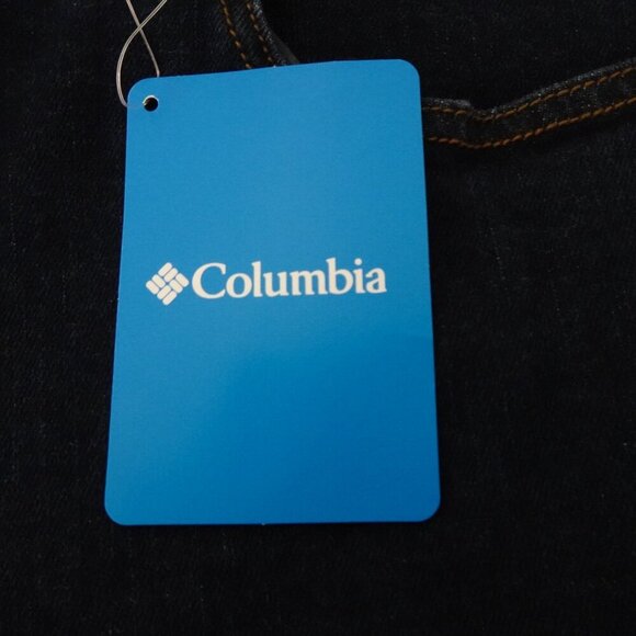 Columbia Straight Leg Jeans Men's Size 34x34 Blue Stretch Denim Hideaway Springs - Picture 6 of 10